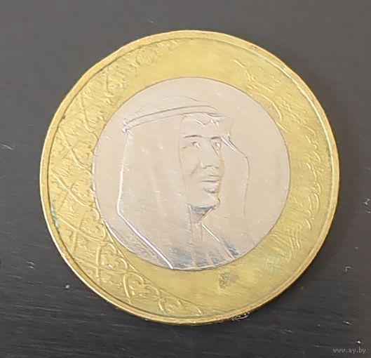 Саудовская Аравия 1 риял, 2016 (AH 1438)_KM# 78