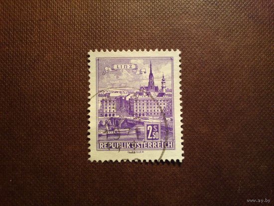 Австрия 1962 г.Мост через Дунай, Линц./37а/