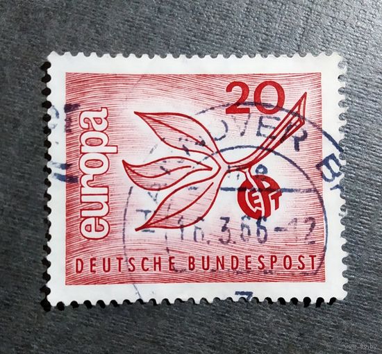 Марка Германия 1965 год Европа СЕРТ