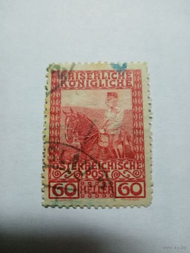 Австрия 1908г. 60 геллеров