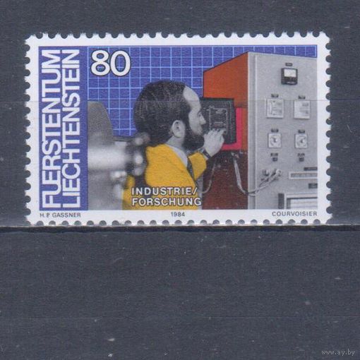 [1511] Лихтенштейн 1984. Профессии.Научный работник. MNH