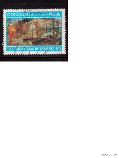 Колумбия-1973(Мих.1253) ,  гаш., Живопись