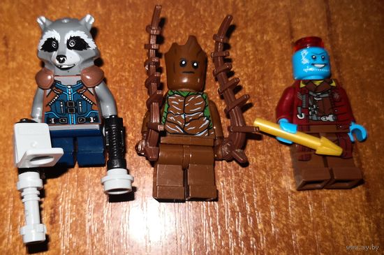 Лего (Lego) Стражи Галактики (аналог), 3 шт