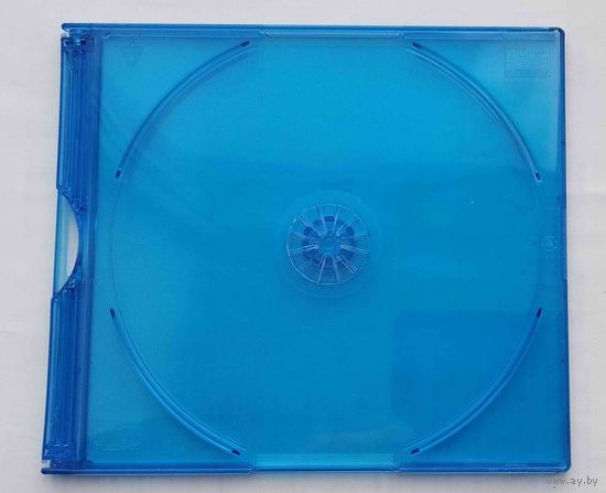 Коробочка (футляр) для двух компакт дисков (slim CD-box) цветная
