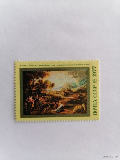 Рубенс пейзаж с радугой, 1977 г.