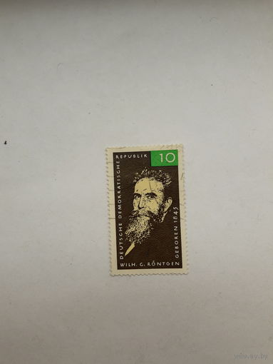 ГДР (Лауреат Нобелевской премии по физике 1901 Рентген)