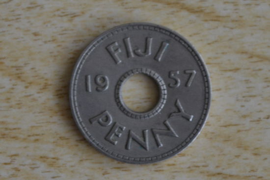 Фиджи 1 пенни 1957     Нечастая!