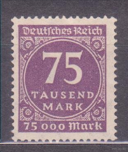 1922 Старая Германия Цифры **\\03