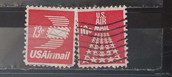 РАСПРОДАЖА. США. Авиапочта. Гаш.