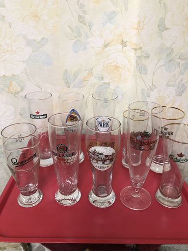 Распродажа коллекции пивные бокалы 0,33л