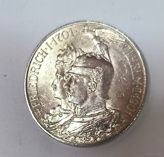 2 марки 1901 Пруссия - 200 лет династии