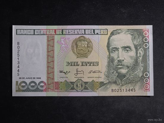 Перу 1000 инти 1988