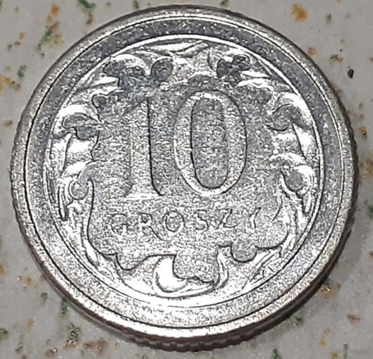 Польша 10 грошей, 2016 (7-2-67)