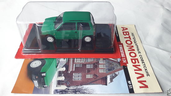 ВАЗ-1111 "Ока" hachette 1:24 Обмен возможен Легендарные советские автомобили #51