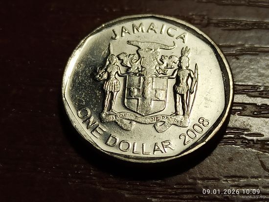Ямайка 1 доллар 2008