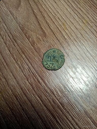 Неплохая монета солим 1661 года