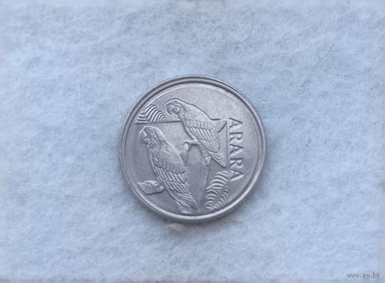 Werty71 Бразилия 5 крузейро 1993 Попугай