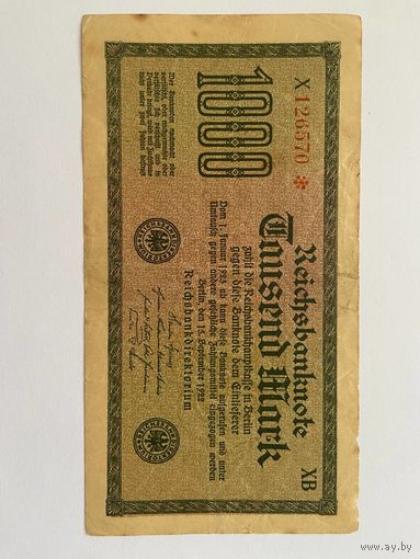 1000 марок Германской империи