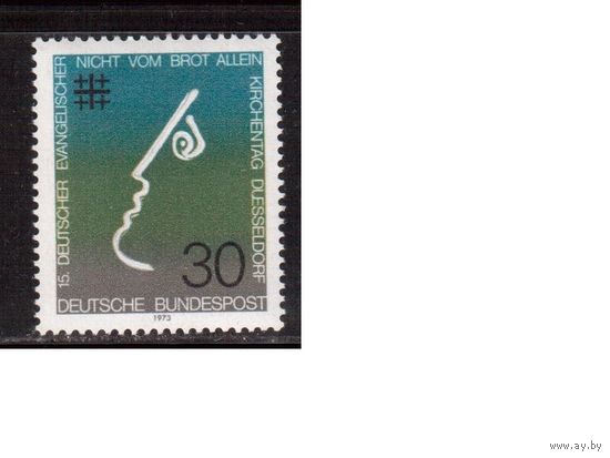 Германия(ФРГ)-1973,(Мих.772), ** , Религия