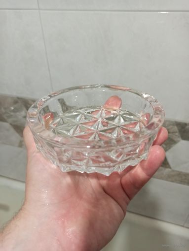 Пепельница хрустальная СССР