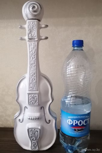 Красивый штоф, бутылка. Высота 44 см