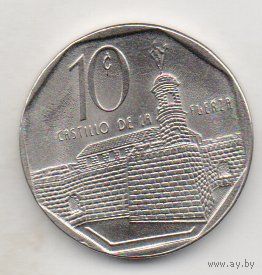РЕСПУБЛИКА КУБА. 10 КОНВЕРТИРУЕМЫХ СЕНТАВО 2009