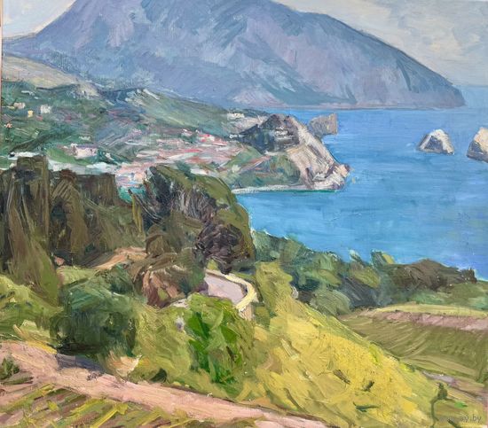 Шестопалов.И.А. 1918гр (Крым Медведь гора) 1983г
