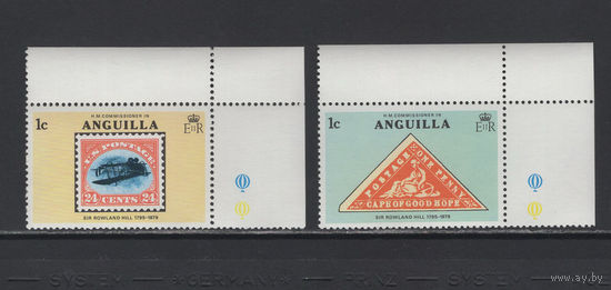Почта Ангилья 1979** История почтовых марок Mi#347-348
