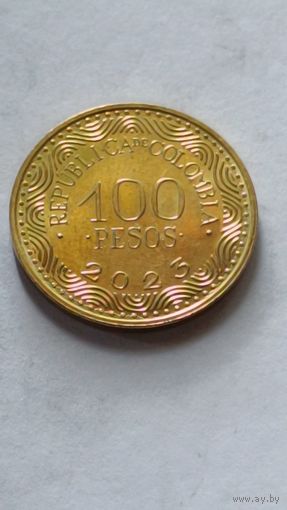 Колумбия. 100 песо 2023 года.