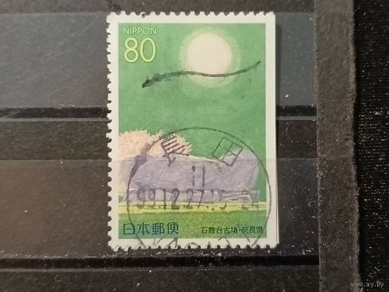 Япония, 1999. Гробница Исибутай. Mi-1.4 евро гаш.