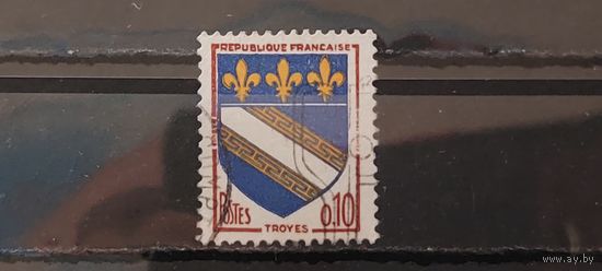 РАСПРОДАЖА ФРАНЦИЯ 1963г. Полная серия. Гаш.