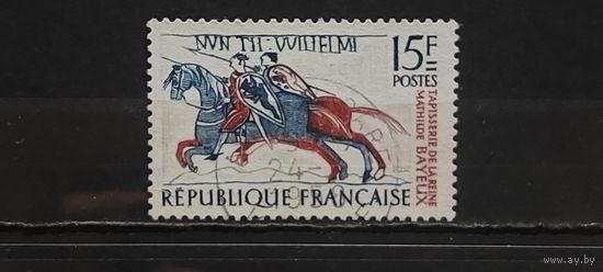 РАСПРОДАЖА ФРАНЦИЯ 1958г. Полная серия. Гаш.