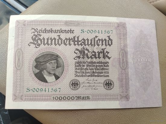 Германия 100000 марок 1923 AU /Unc