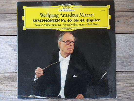 Венский филарм. оркестр, дир. К. Бём - В. Моцарт. Симфонии No.40, 41 - Deutsche Grammophon, Germany