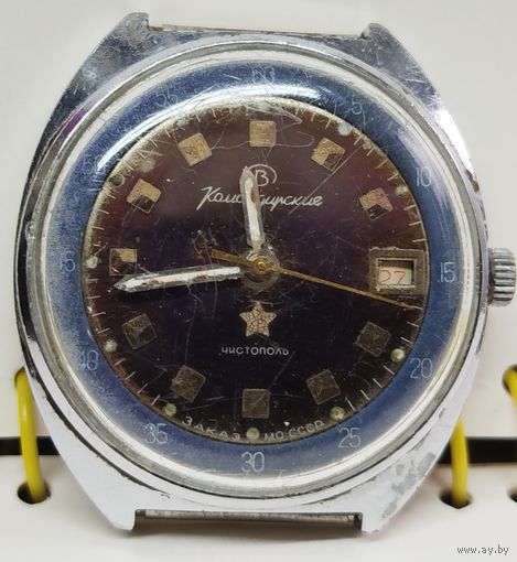 Часы "Восток-Командирские" стоп секунда,2234