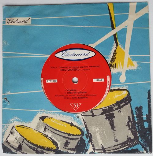 EP Nicu Stanescu - Ciocirlia (1956) Interpreti de muzica populara romineasca