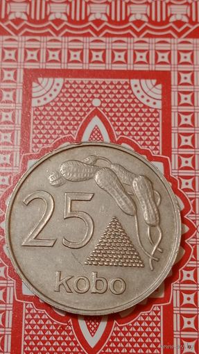 Нигерия 25 кобо 1973