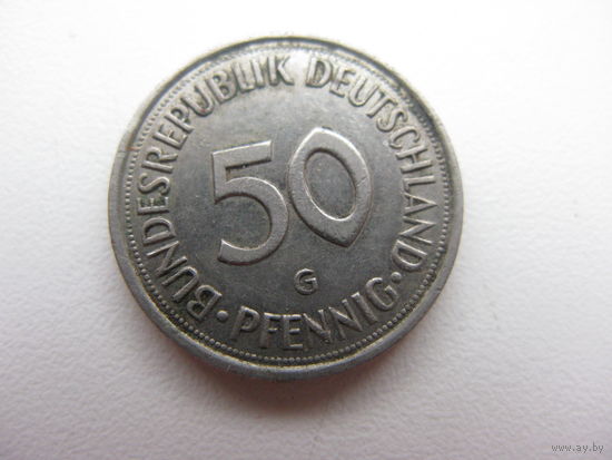 ФРГ 50 пфеннигов 1993  G