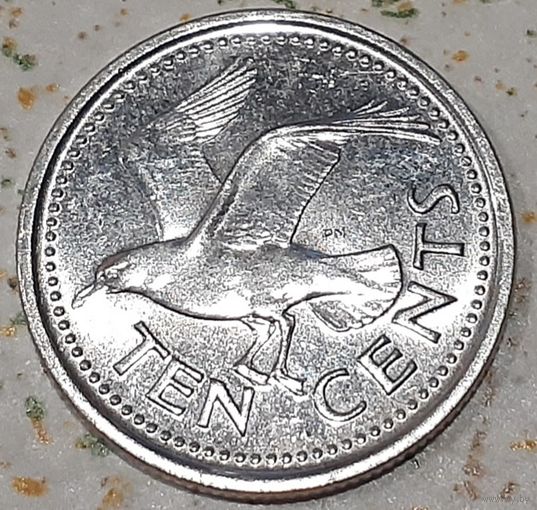 Барбадос 10 центов, 2008 (7-3-1)