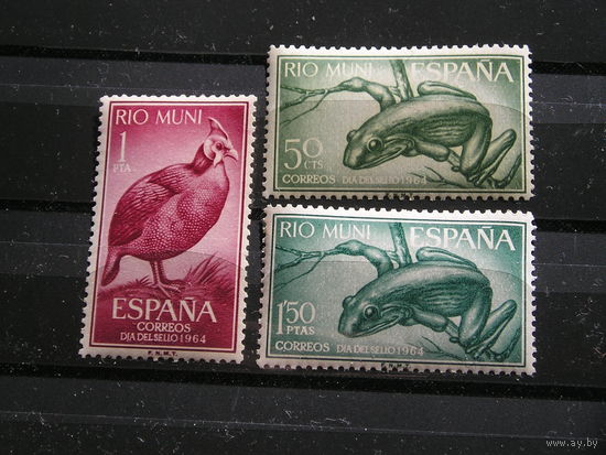 Испанское Рио Муни 1964 Фауна