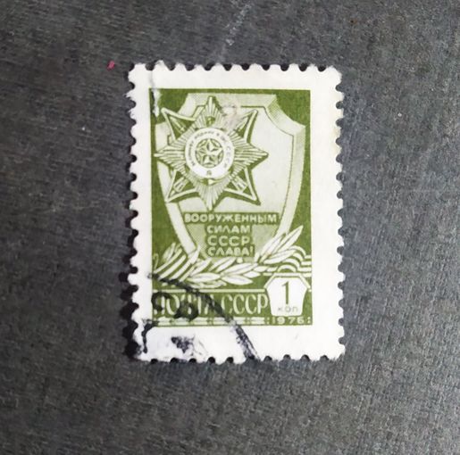 Марка СССР 1976 год Стандартный выпуск