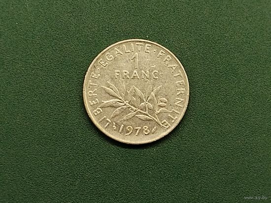 1 франк Франция.