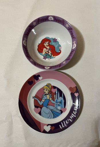 Детский фарфоровый набор посуды 2 предмета ДФЗ