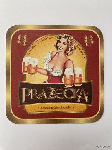 Подставка под пиво Prazecka