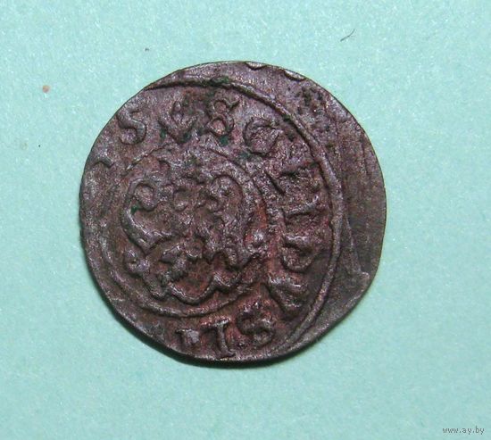 Солид Кристина Августа 1645 г. Ливония