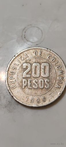 Колумбия 200 песос 1996