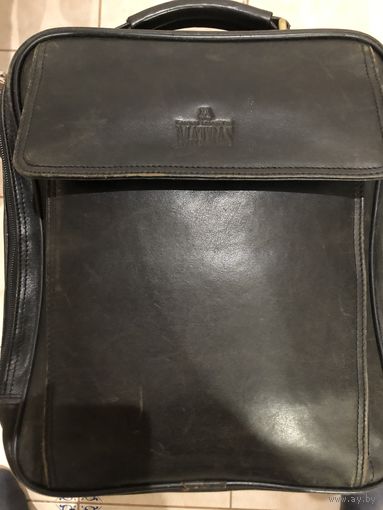 Сумка-барсетка из 90/х гг. кожа