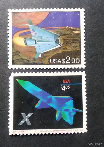 США\а85\ 1993 скотт2543\чистая\. 2006 ск4018 космос
