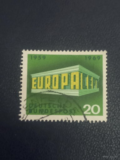 Германия 1969г. Европа CEPT