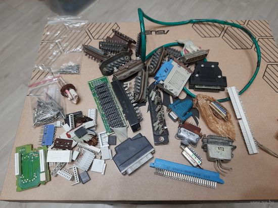 Разъёмы, контакты(аргентум), СССР